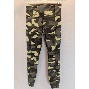 Lululemon Camo Leggings Size 4 High-Waist Womens Activewear